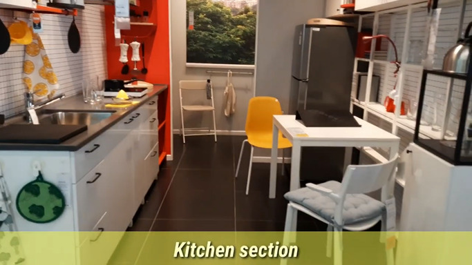 kitchen section