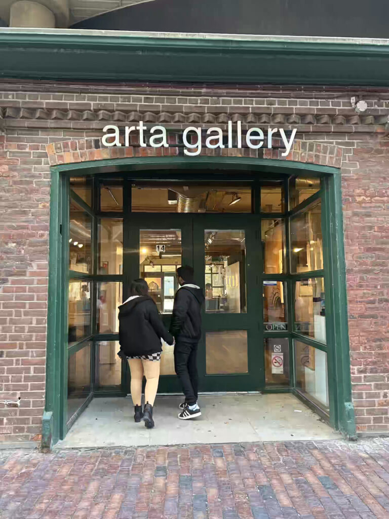 Arta Gallery in Distillery District