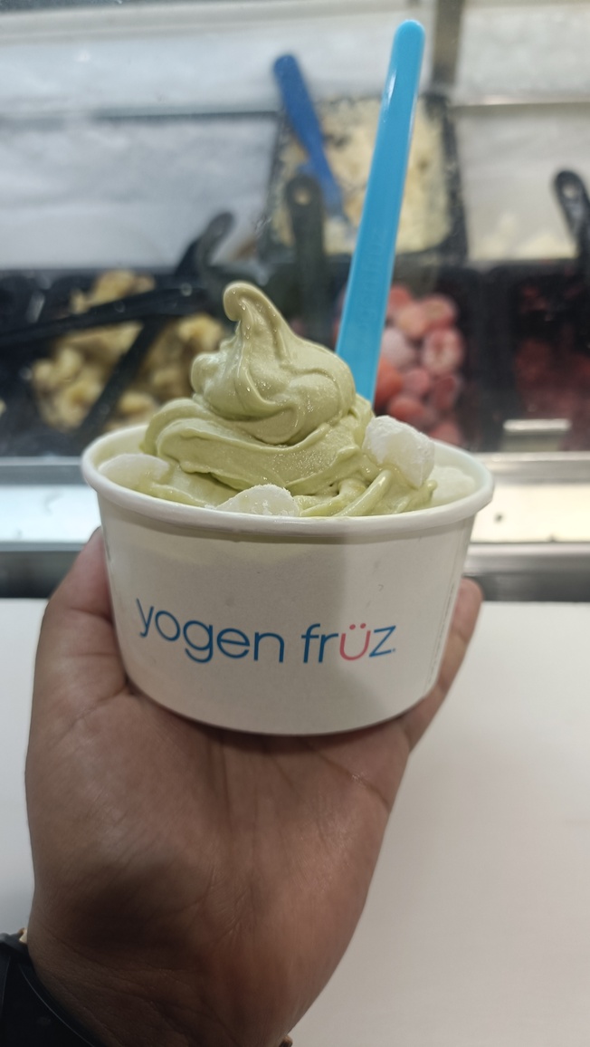 Creamy yogurt Matcha