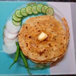 Radish paratha for breakfast