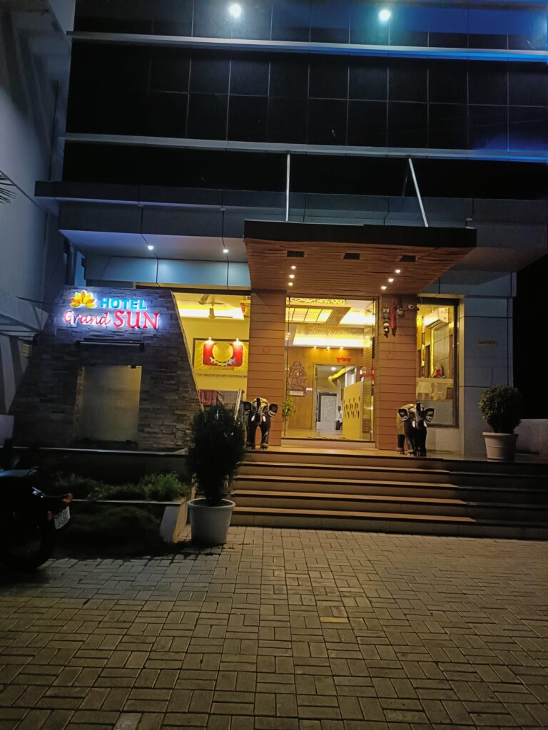 Grand sun hotel at shegaon